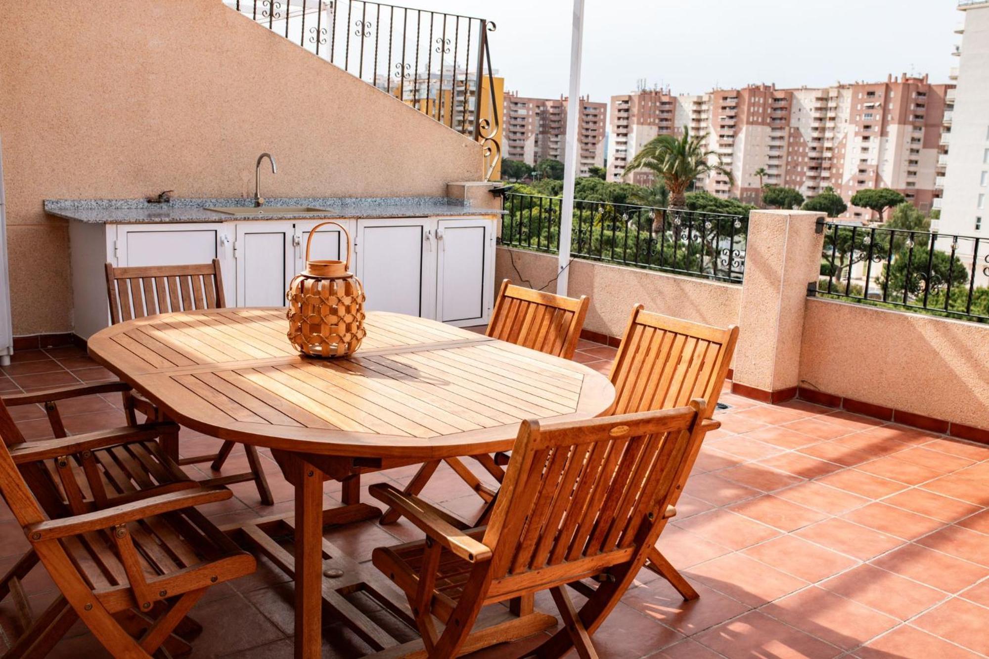 Perla De Mar - Atico Con Amplia Terraza 40M2, Piscina Y Parking En Playa Canet Canet d'En Berenguer Екстериор снимка