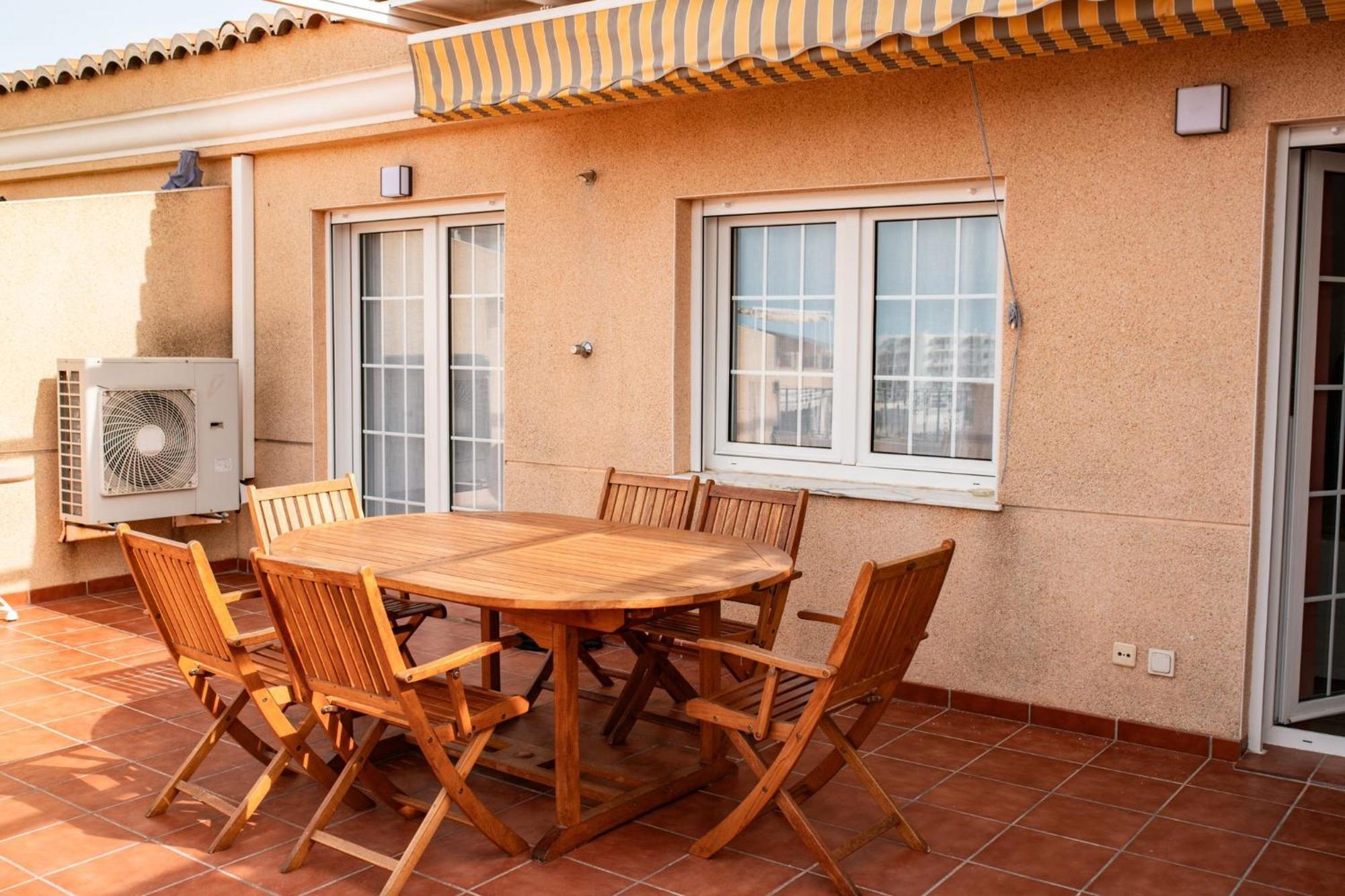 Perla De Mar - Atico Con Amplia Terraza 40M2, Piscina Y Parking En Playa Canet Canet d'En Berenguer Екстериор снимка